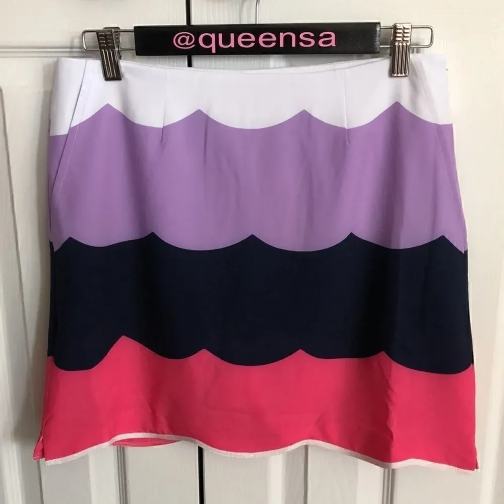 Golftini Scallop Performance Skort